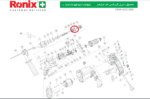 رونیکس2220کد47 دنده ضربه زن - تصویر 3