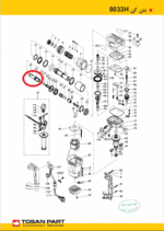 توسن8023 مخزن قلم گیر - تصویر 2